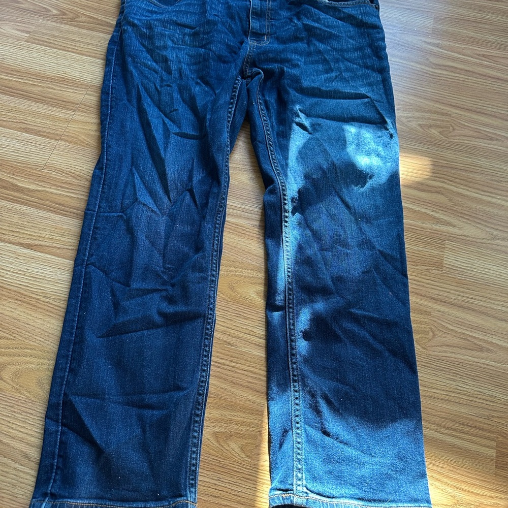 Goodfellow & Co Men's Dark Blue Straight Jeans